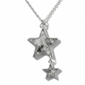 Colgante Doble Estrella