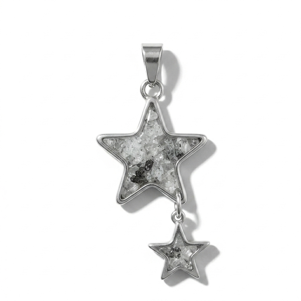 Colgante Doble Estrella