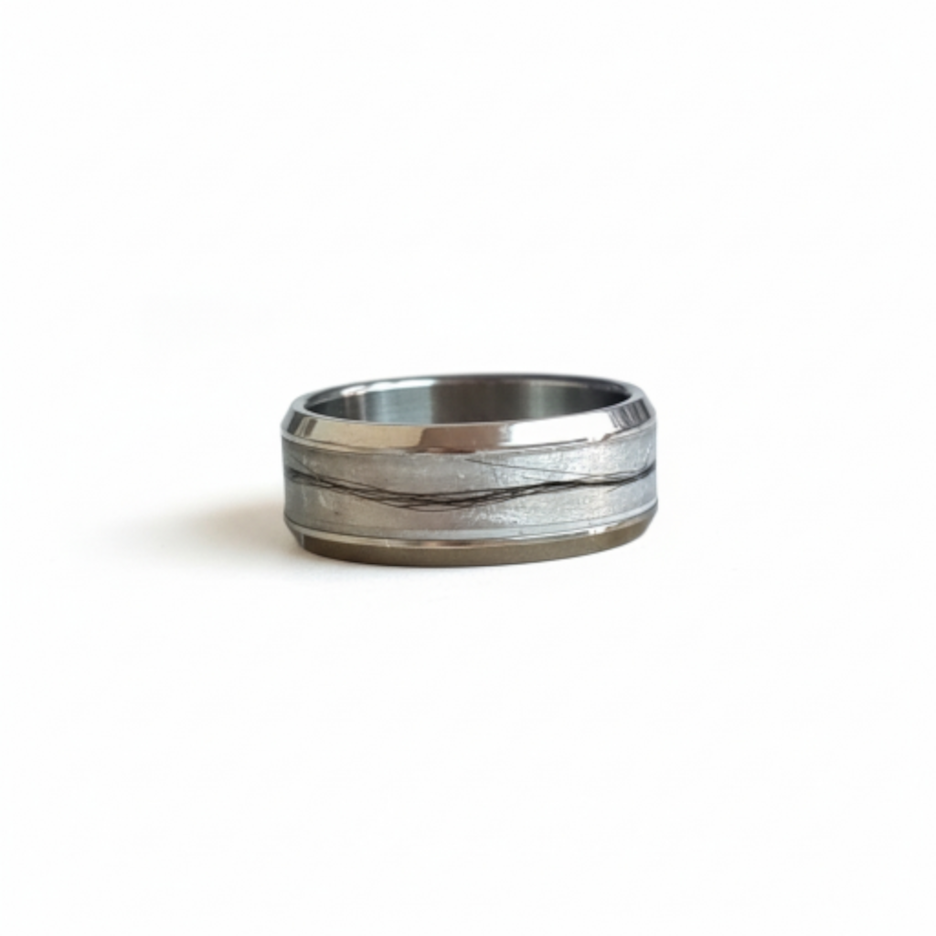 Anillo Maverick Cabello + leche