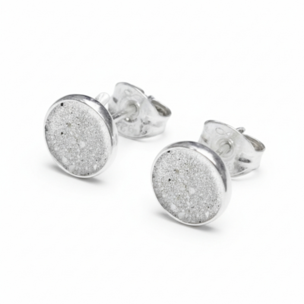 Pendientes Perla plana