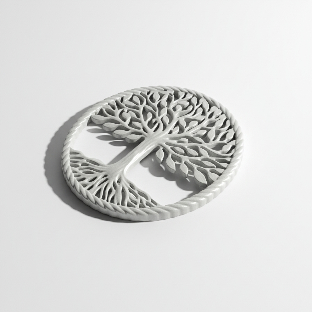 Figura Arbol de la vida en cenizas