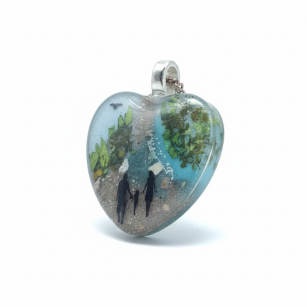 Colgante Corazón silueta