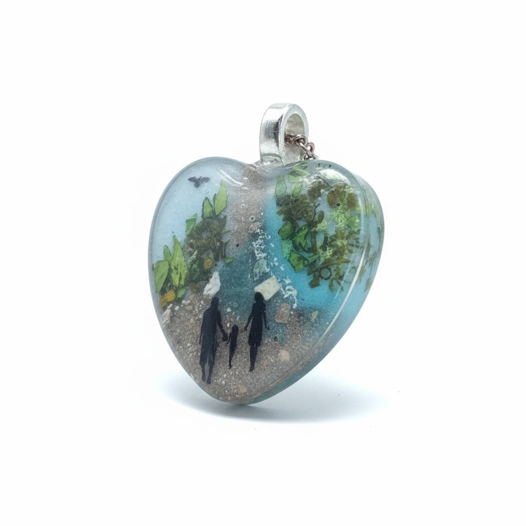 Colgante Corazón silueta