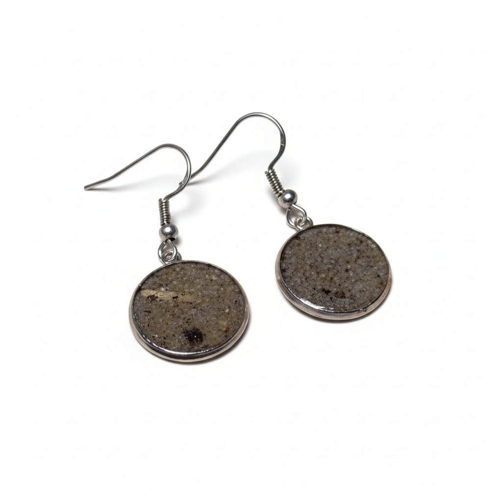 Pendientes Circulo plano