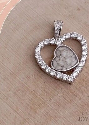 Colgante Corazón destellos