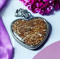 Colgante Corazón ceniza