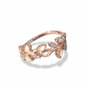 Anillo Raices de primavera Rosa