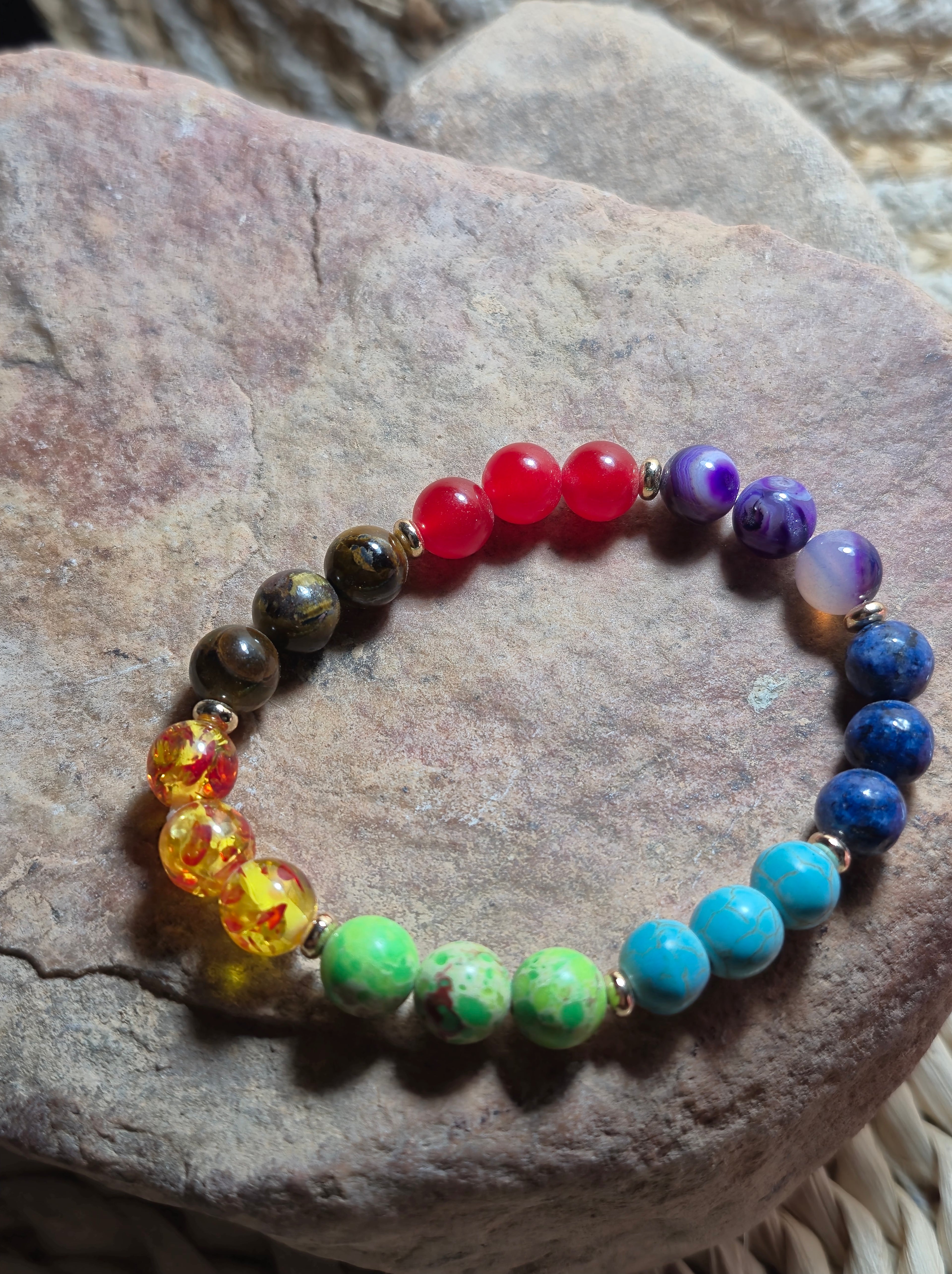 Pulsera 7 chakras