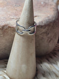 Anillo acero inoxidable eslabón