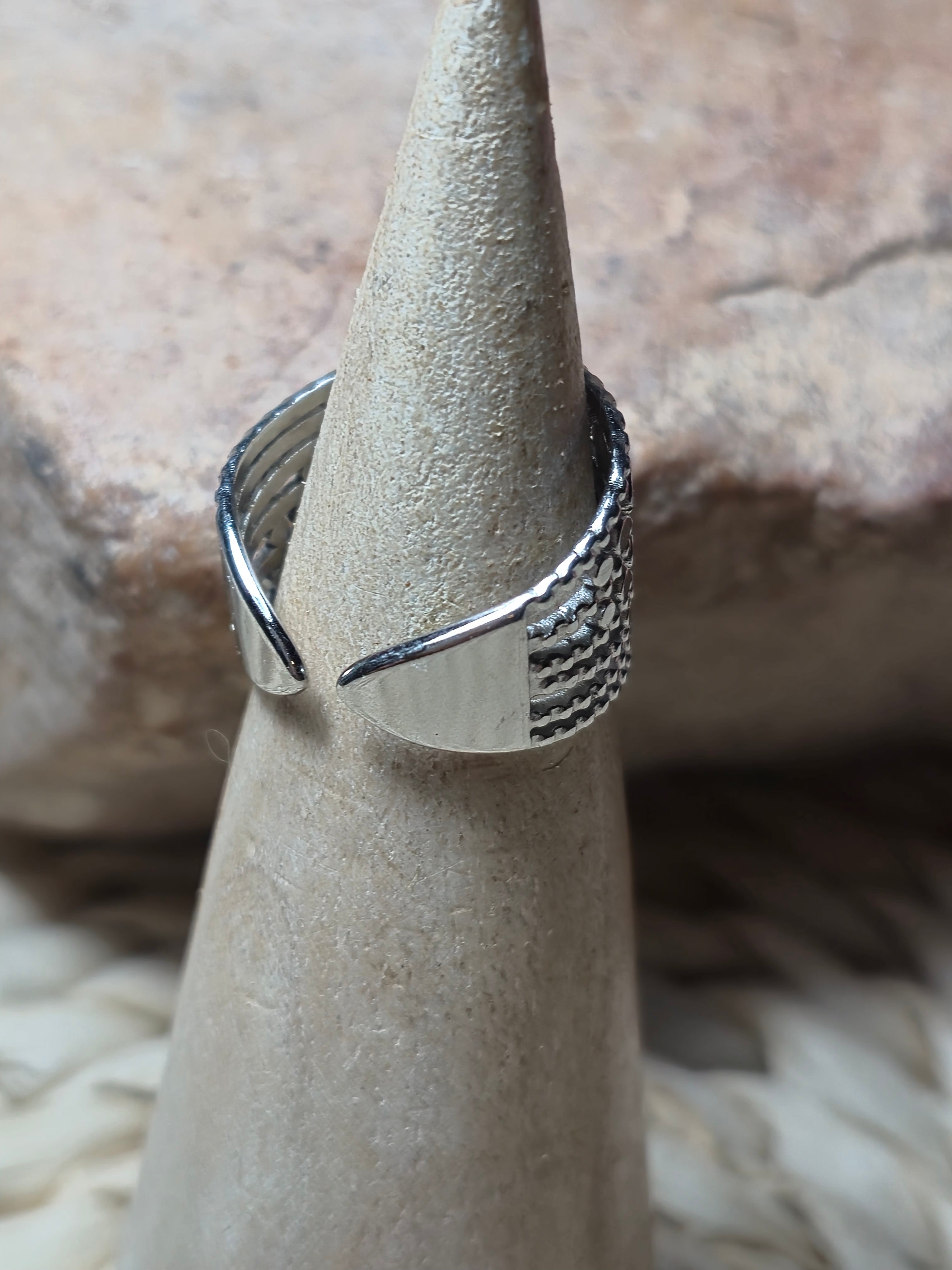 Anillo acero inoxidable gipsy