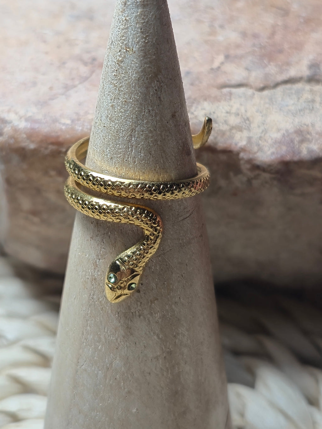 Anillos serpiente acero inoxidable