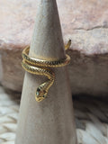 Anillos serpiente acero inoxidable