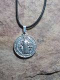 Colgante medalla de San Benito alineación