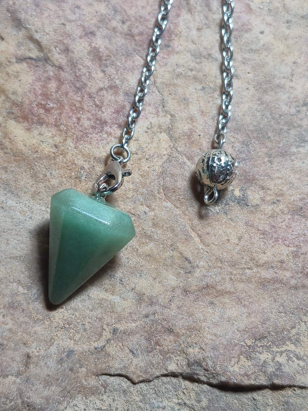 Péndulo de aventurina verde