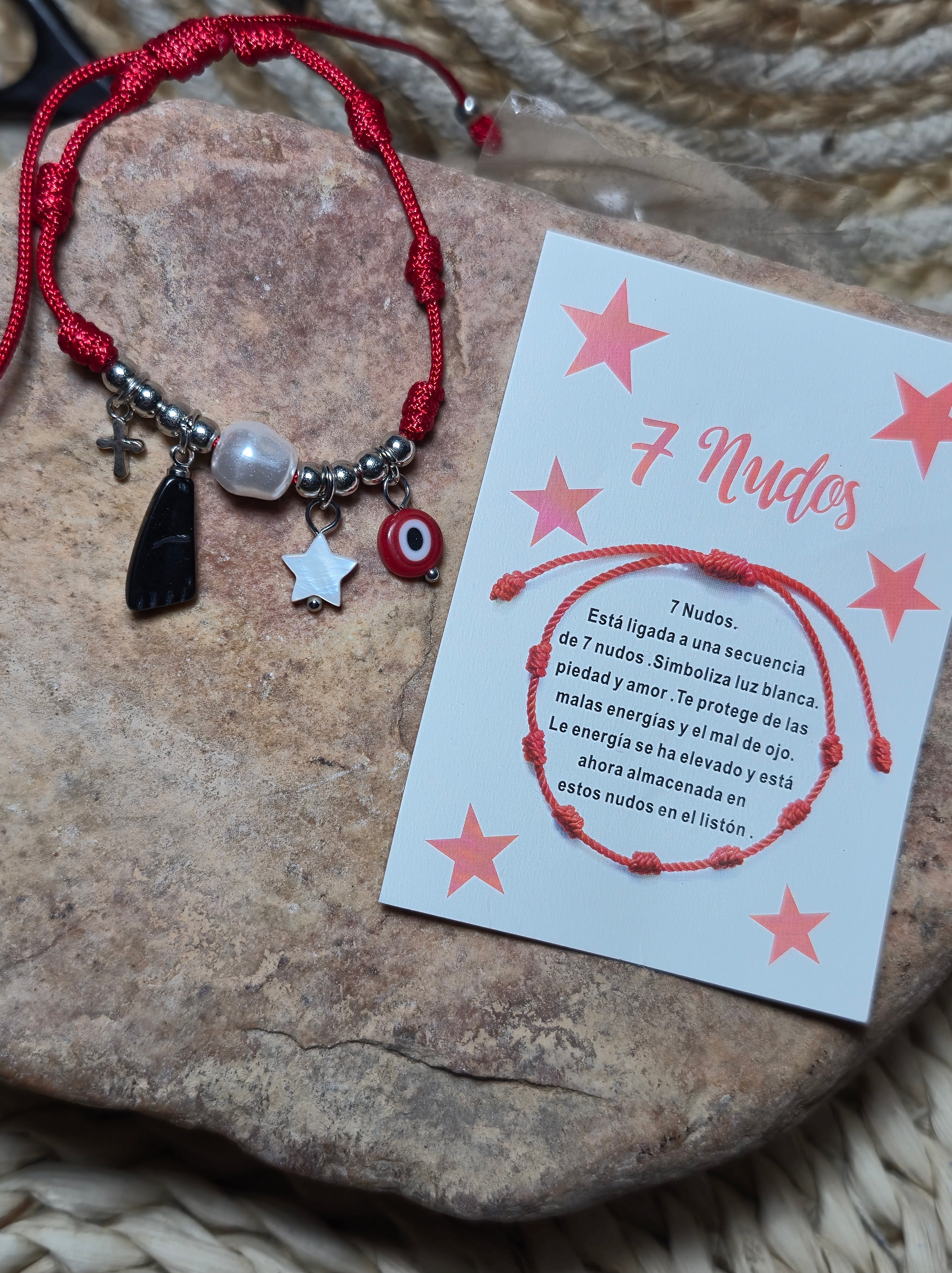 Pulsera siete nudos especial