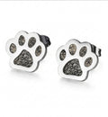 Pendientes huellita en acero