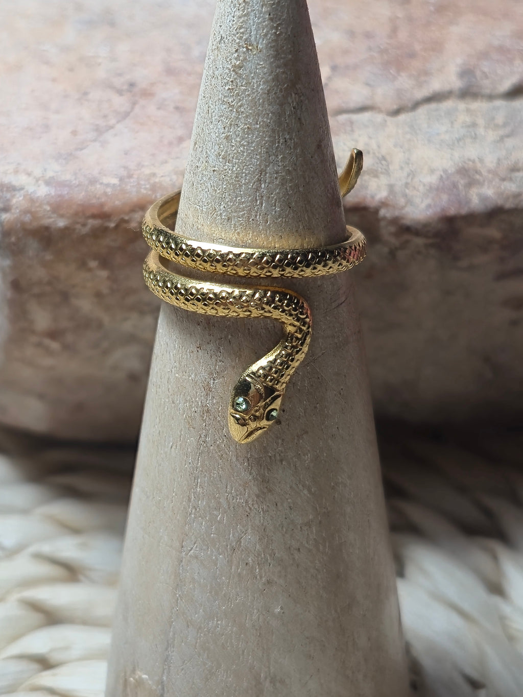 Anillos serpiente acero inoxidable