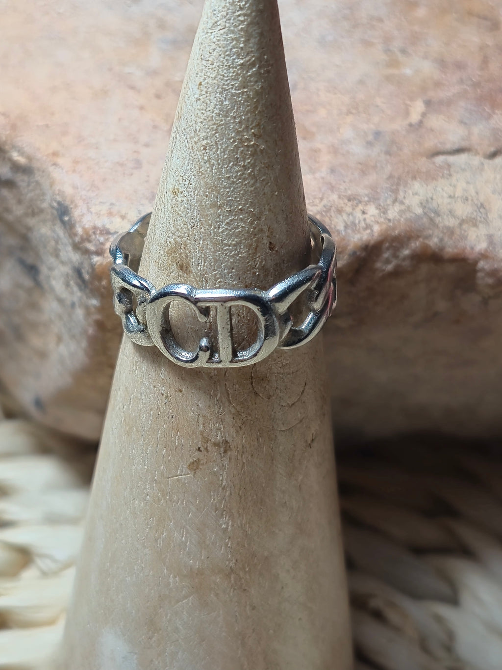 Anillo acero inoxidable CD